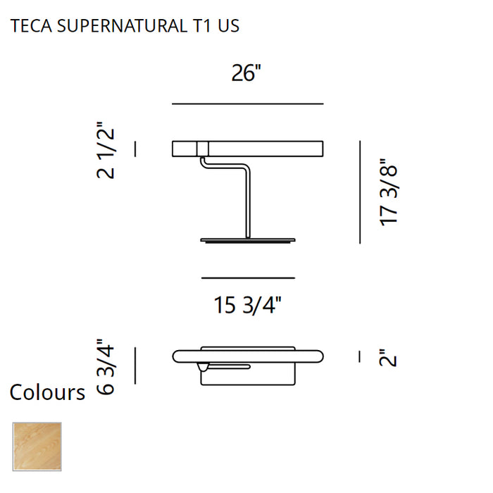 Prandina  TECA SUPERNATURAL Table