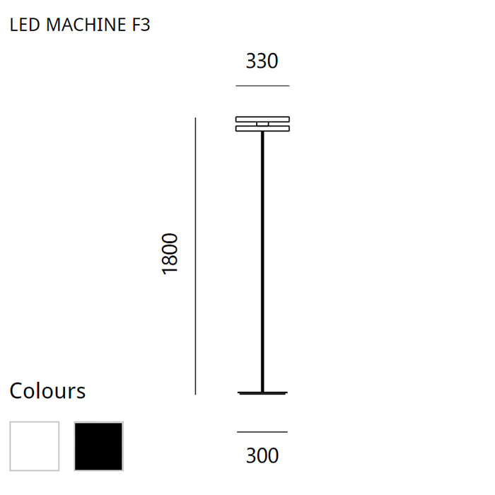 Prandina  LED MACHINE Floor