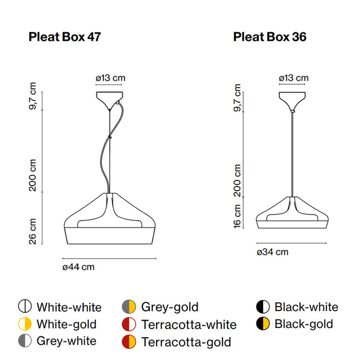 MARSET Pleat Box Hanging